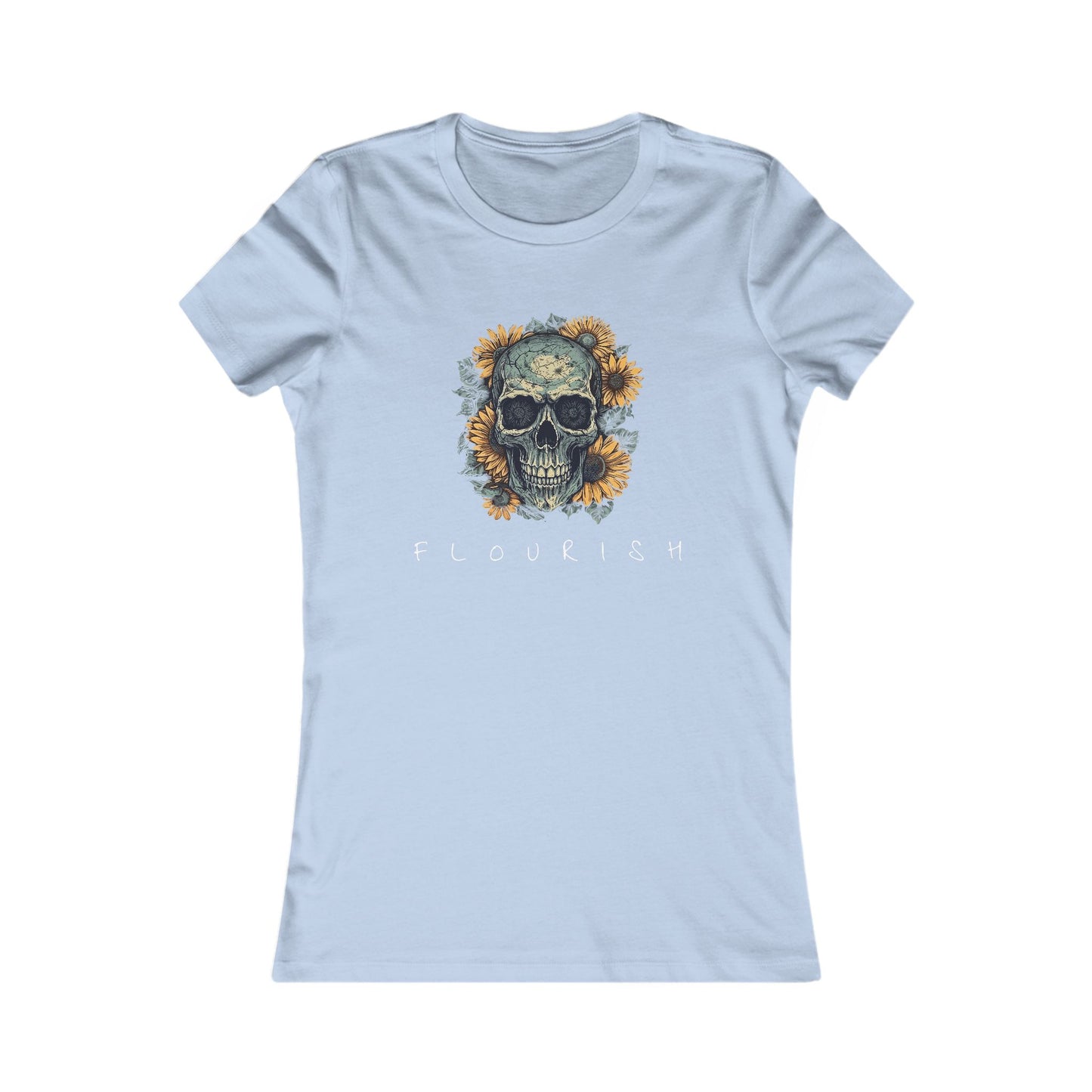 flourish babydoll tee