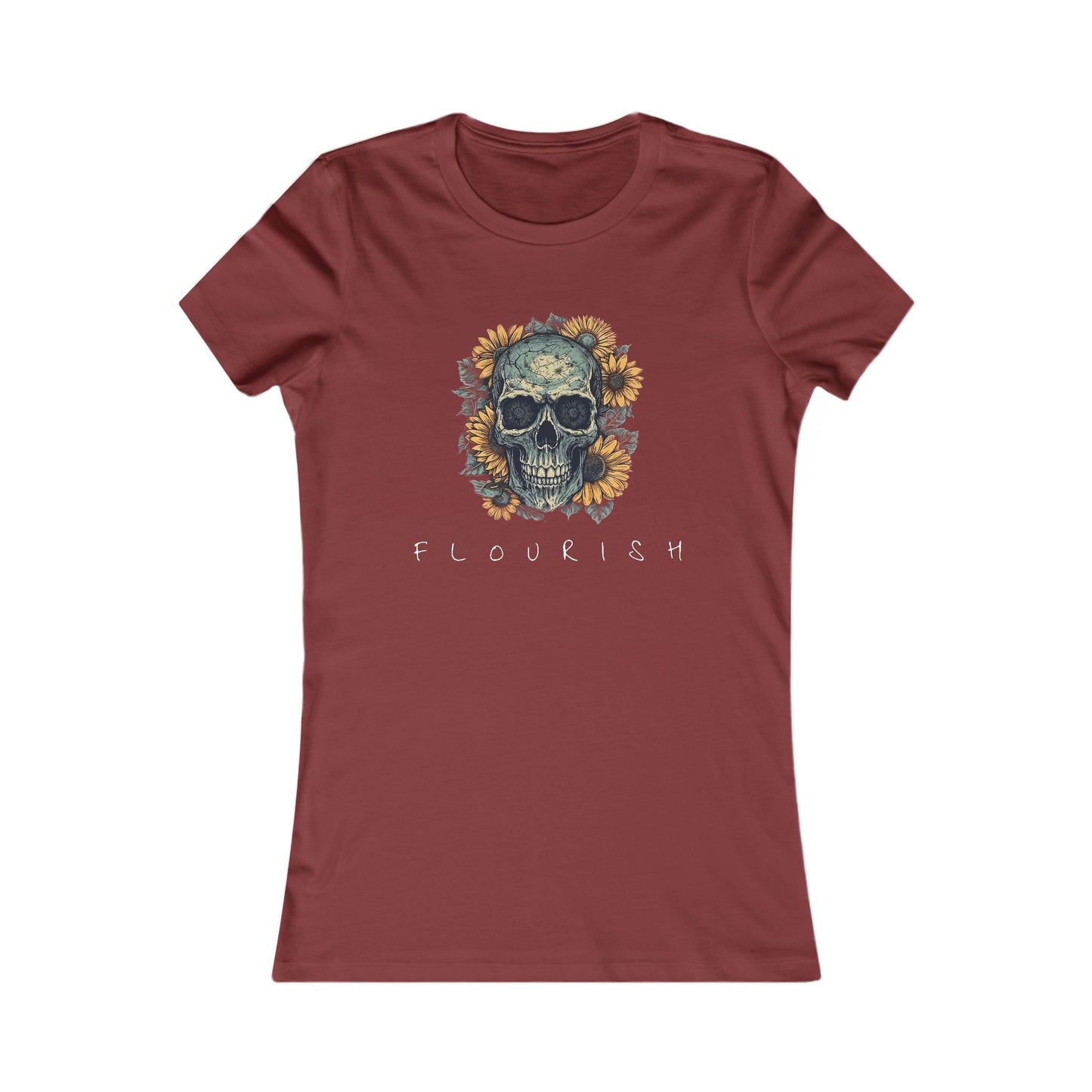 flourish babydoll tee