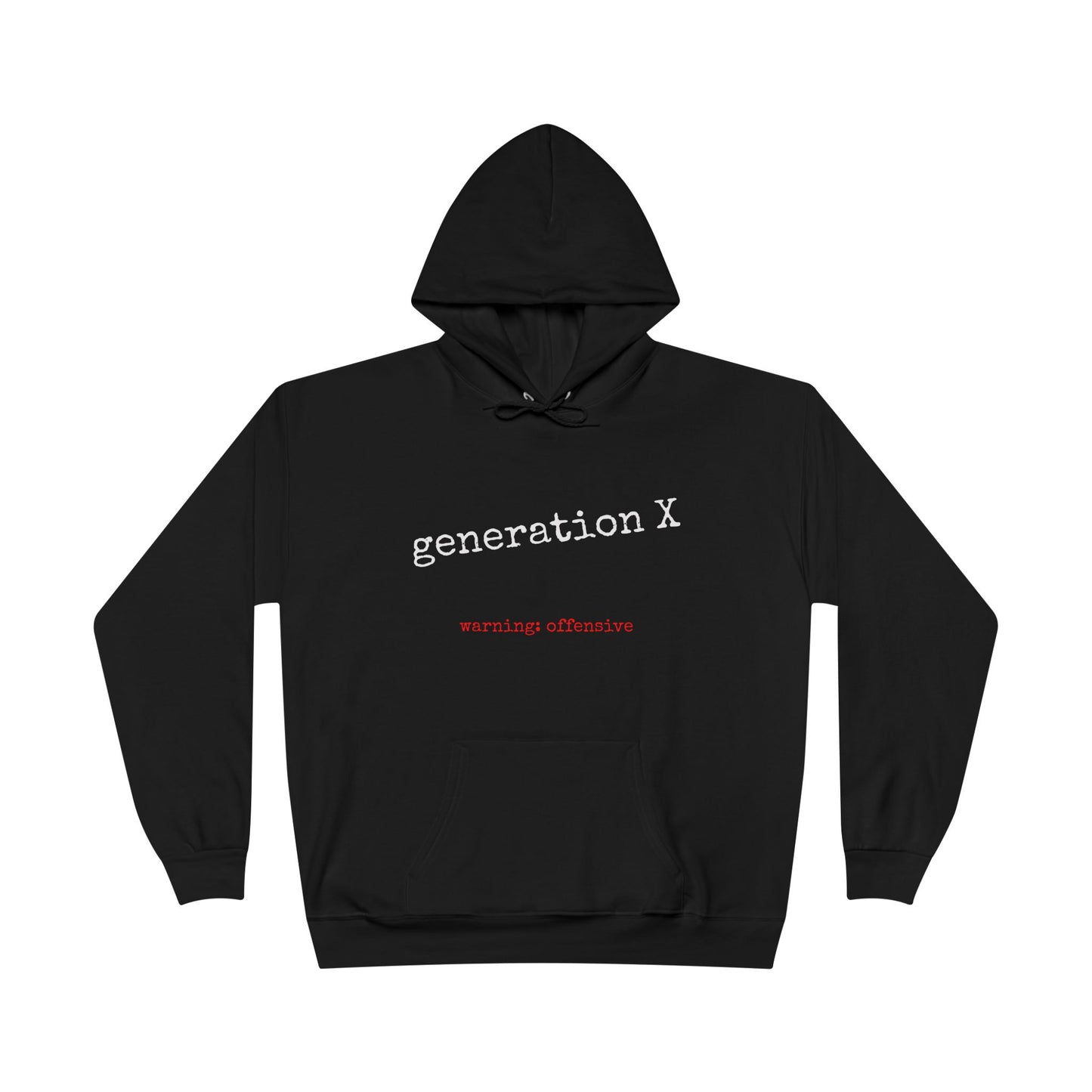 gen x unisex hoodie (available in 8 colors)