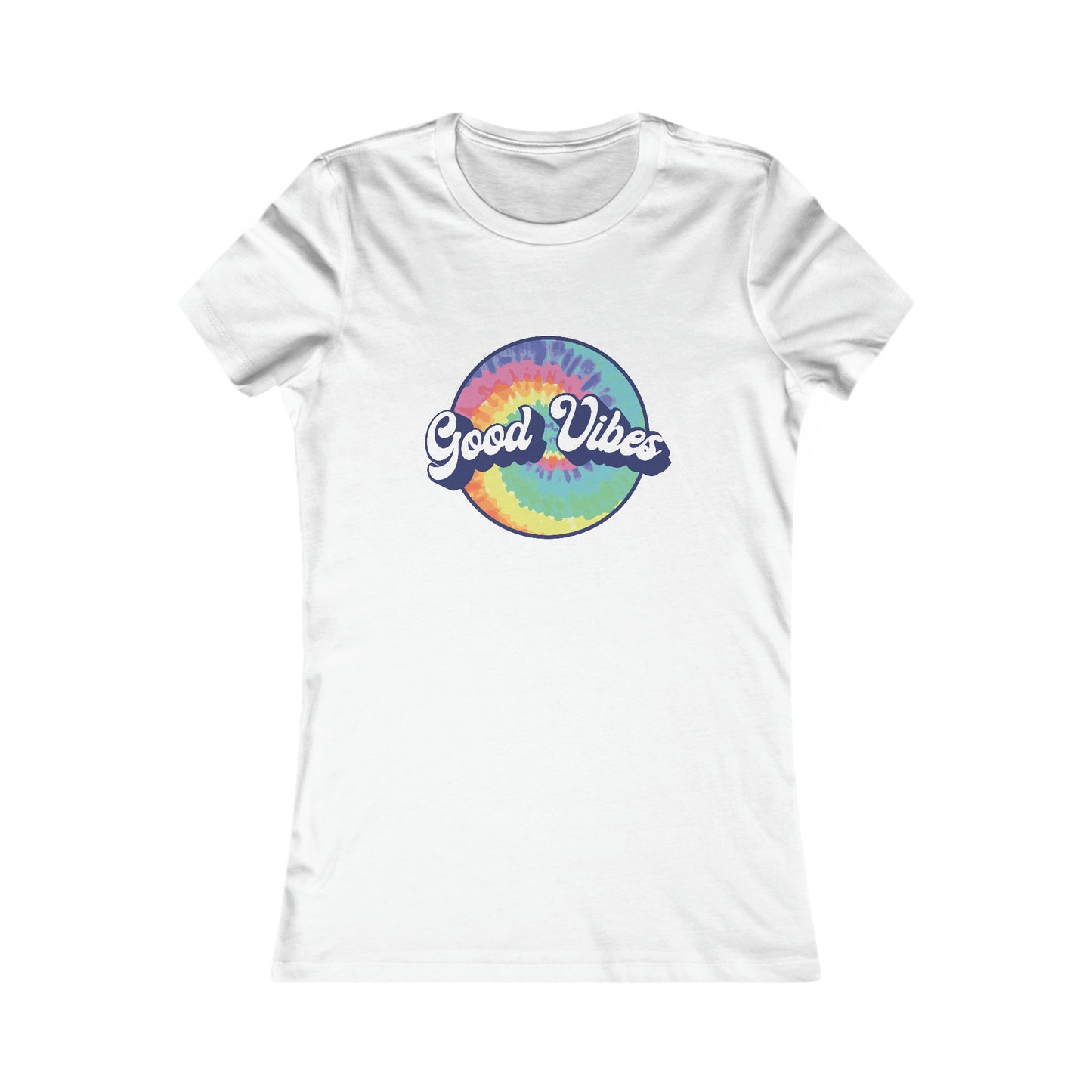 good vibes babydoll tee