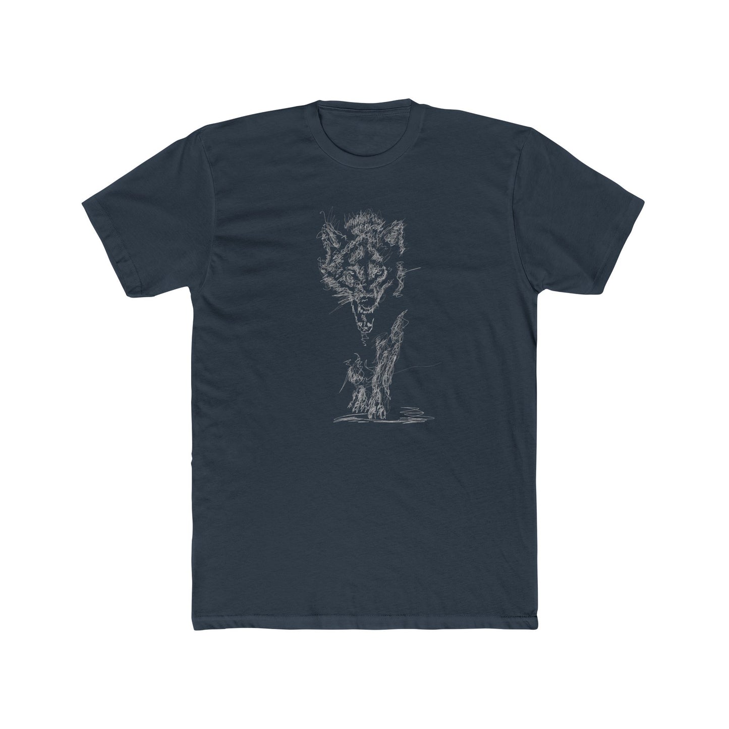 wolf t shirt (available in 6 colors)