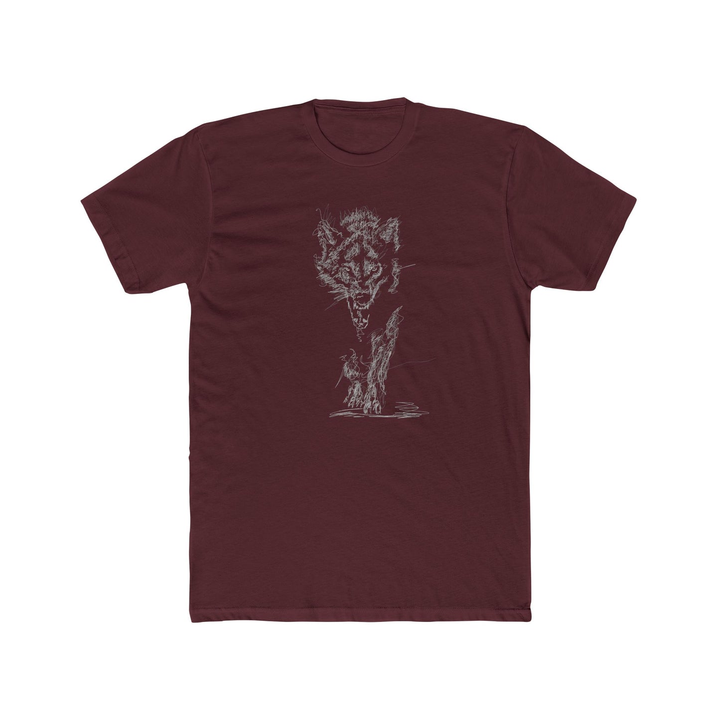 wolf t shirt (available in 6 colors)