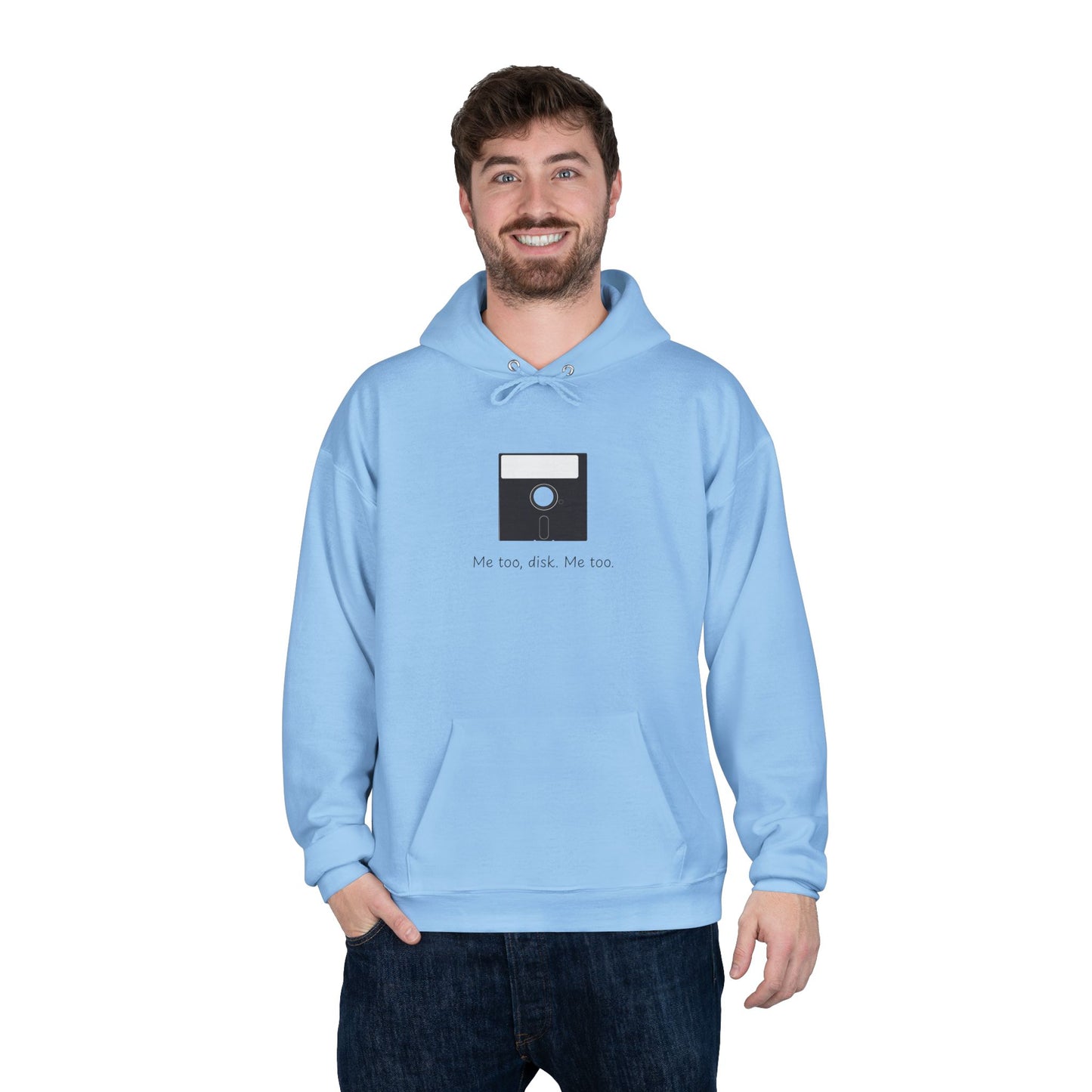 floppy disk unisex hoodie (available in 13 colors)