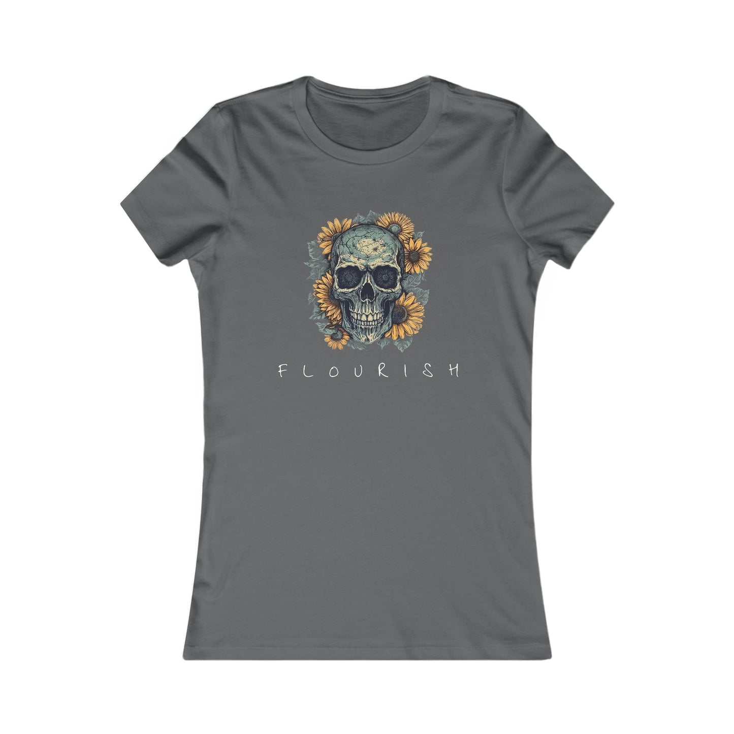 flourish babydoll tee