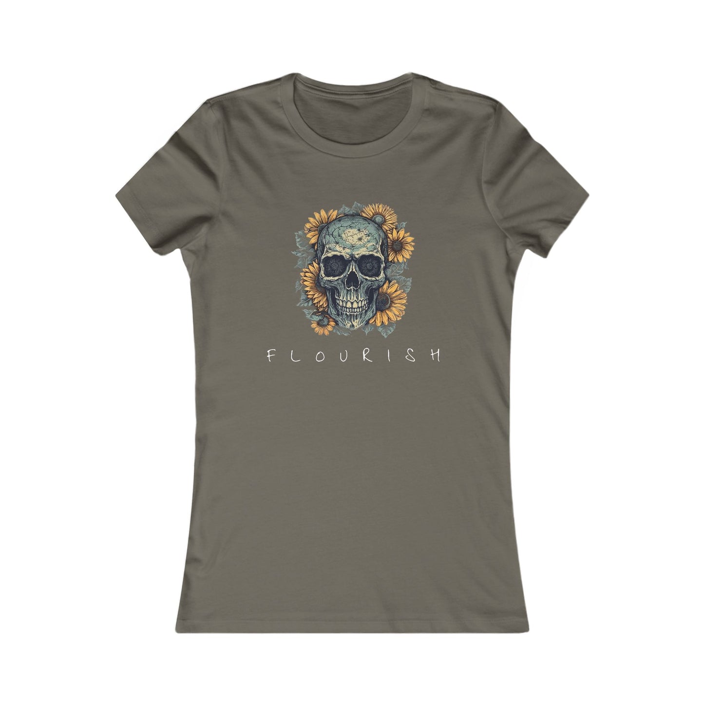 flourish babydoll tee