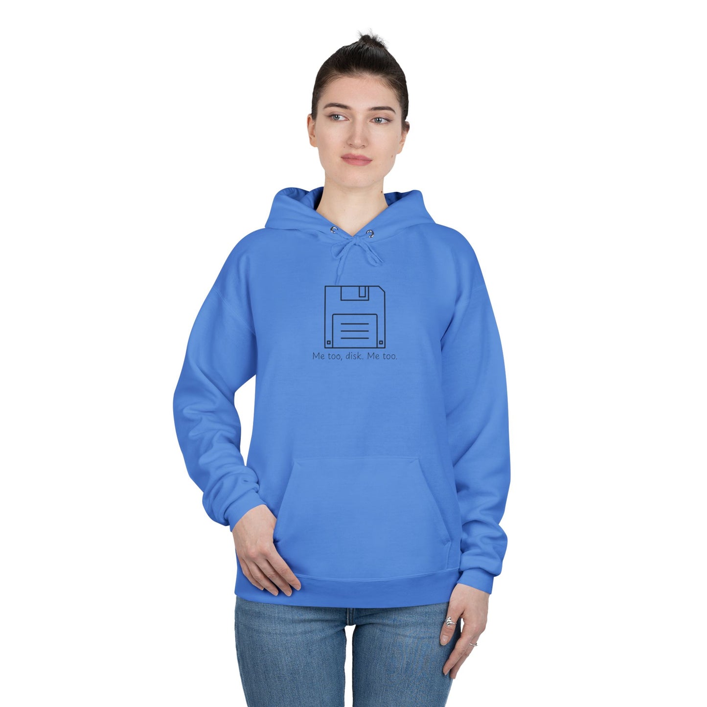 floppy disk unisex hoodie (available in 13 colors)