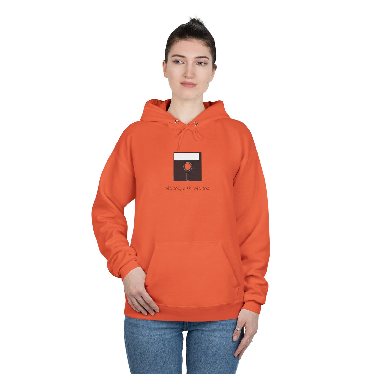 floppy disk unisex hoodie (available in 13 colors)