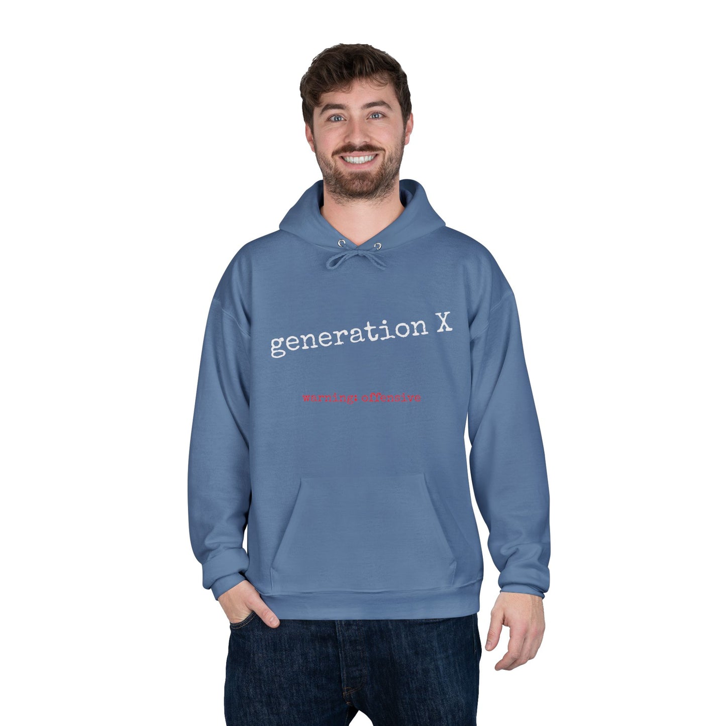 gen x unisex hoodie (available in 8 colors)