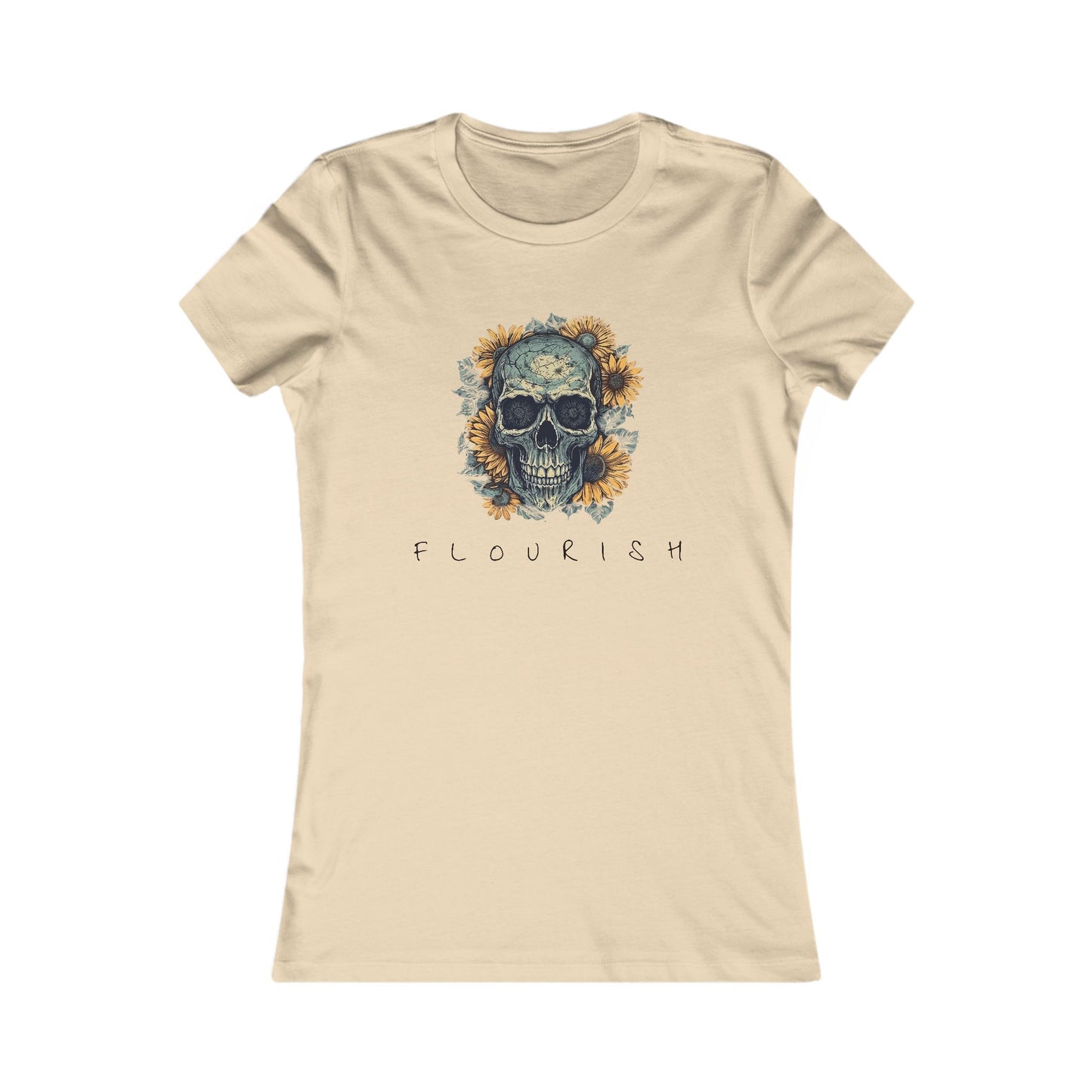 flourish babydoll tee