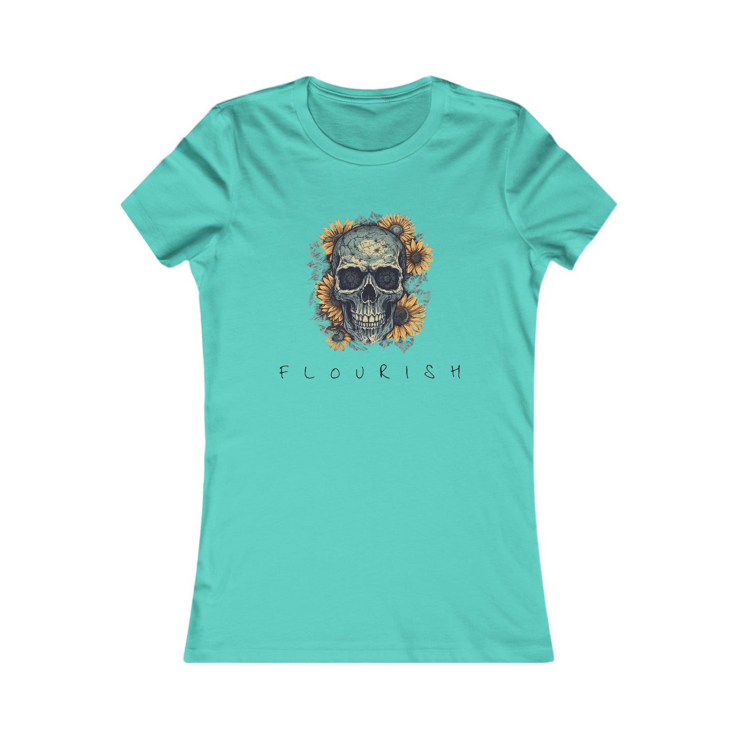 flourish babydoll tee
