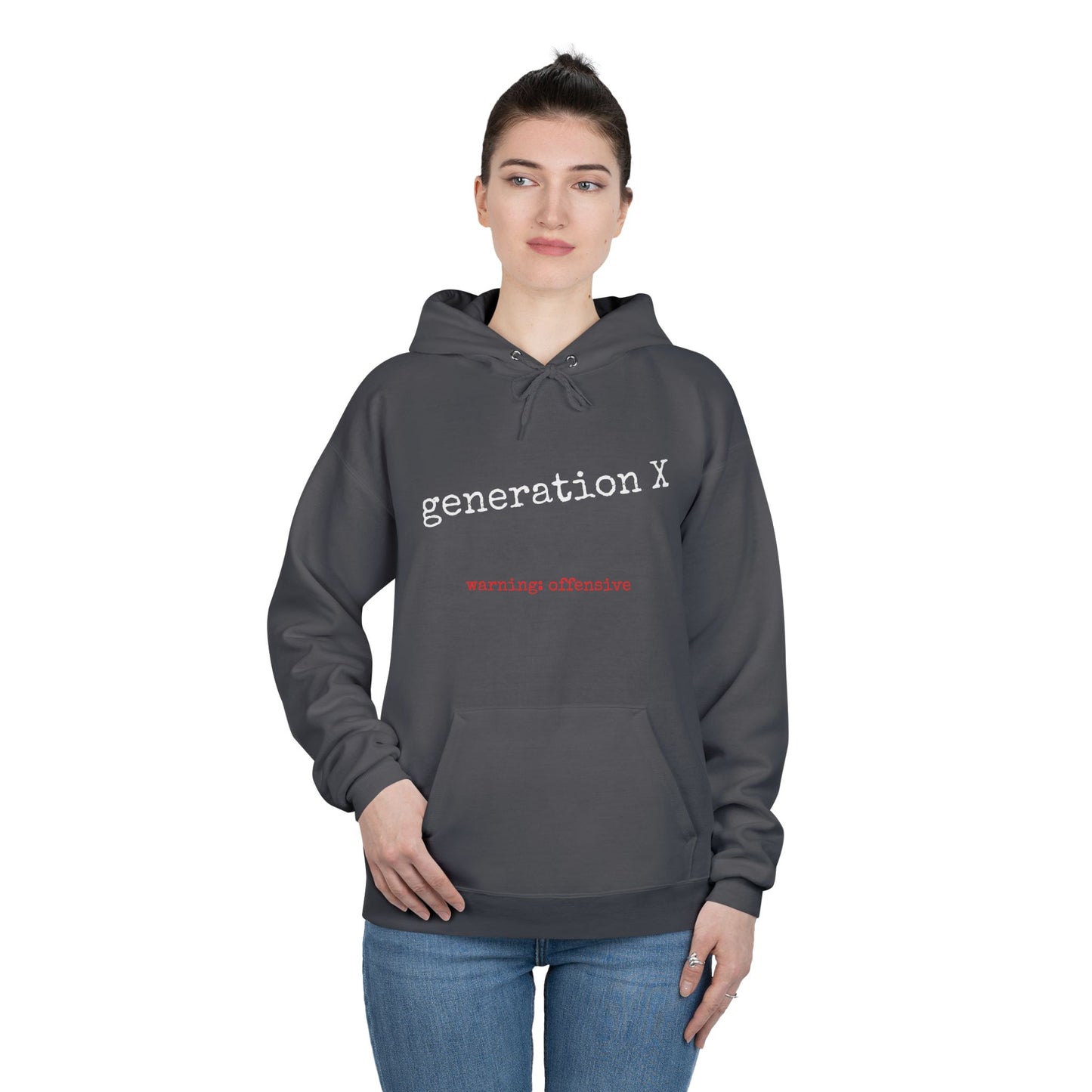gen x unisex hoodie (available in 8 colors)