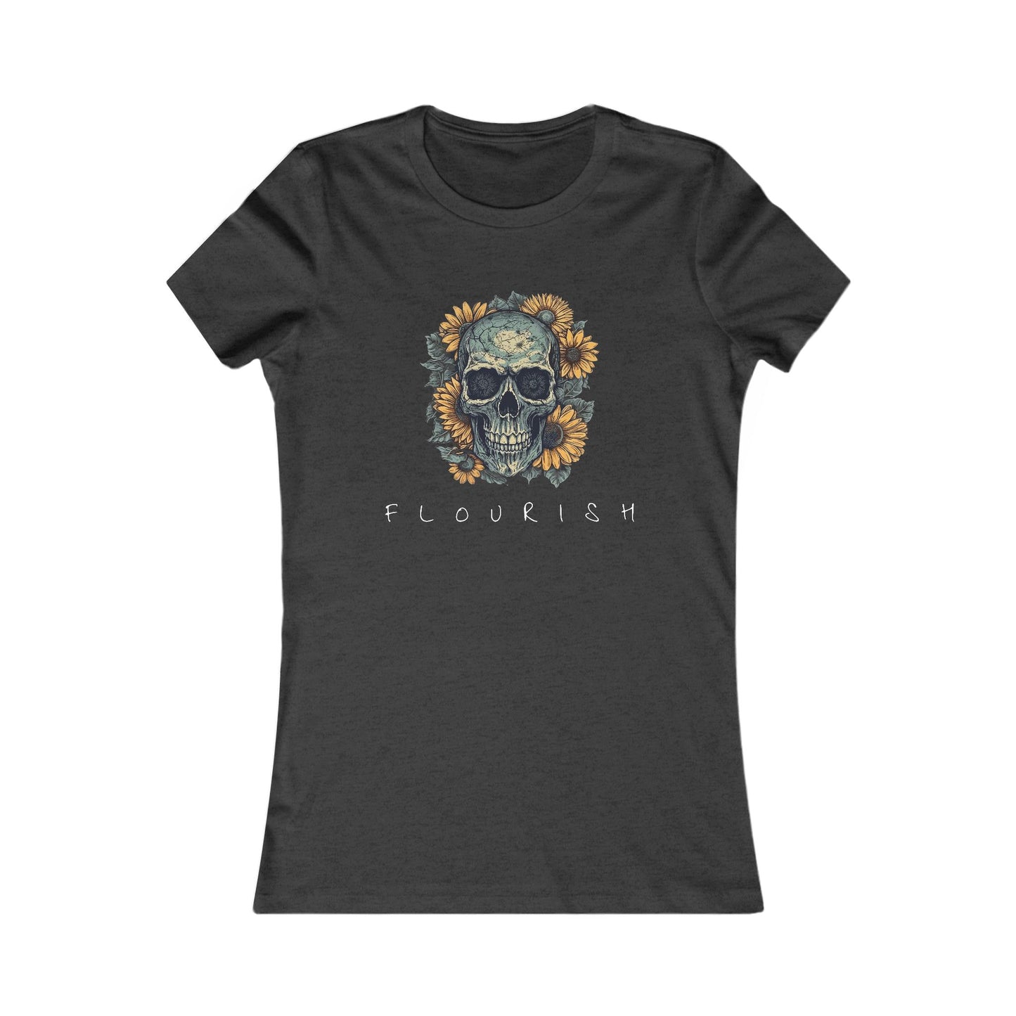 flourish babydoll tee