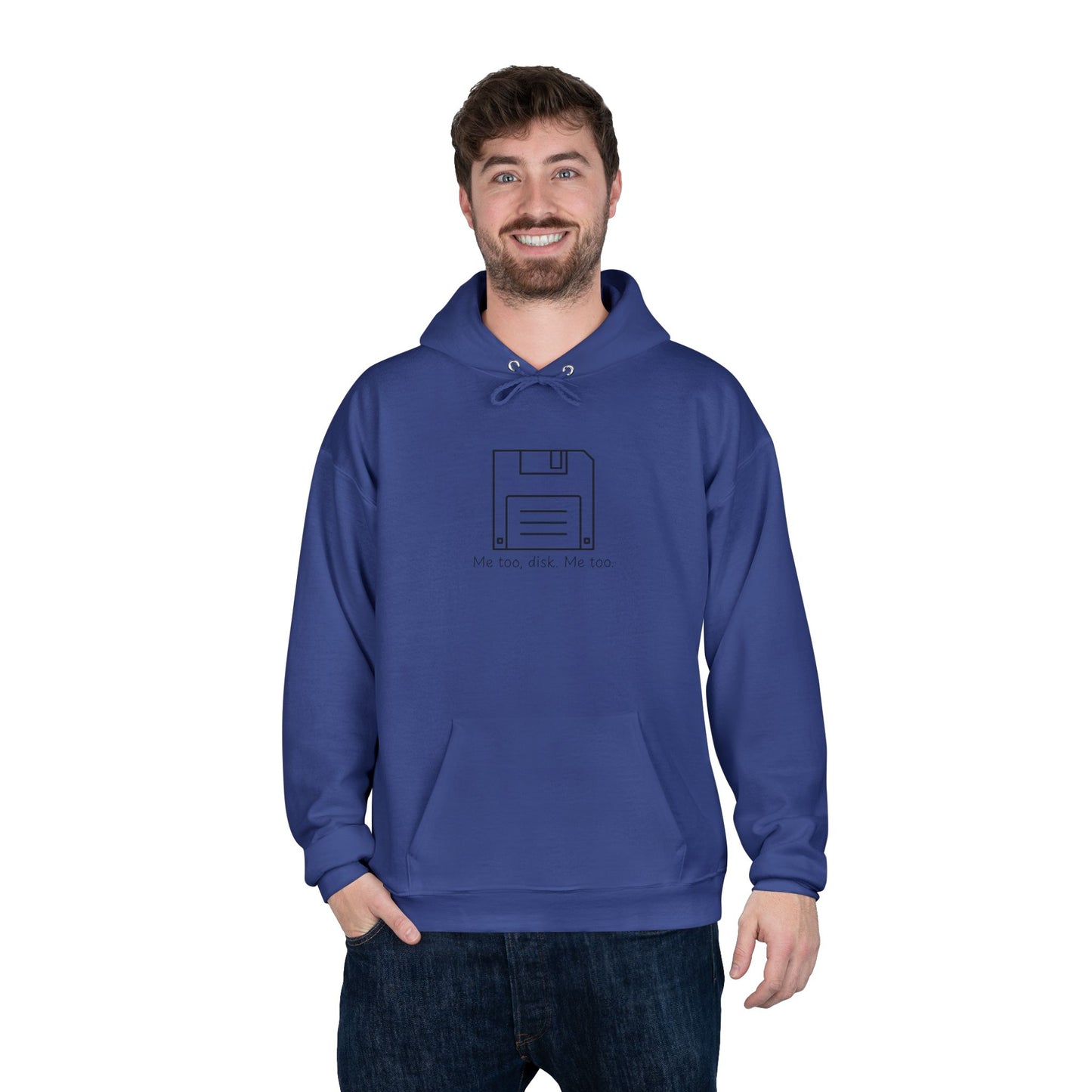 floppy disk unisex hoodie (available in 13 colors)