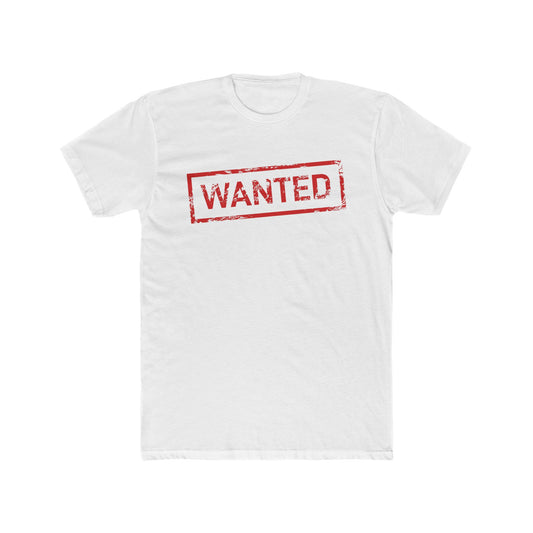 wanted t shirt (available in 7 colors)