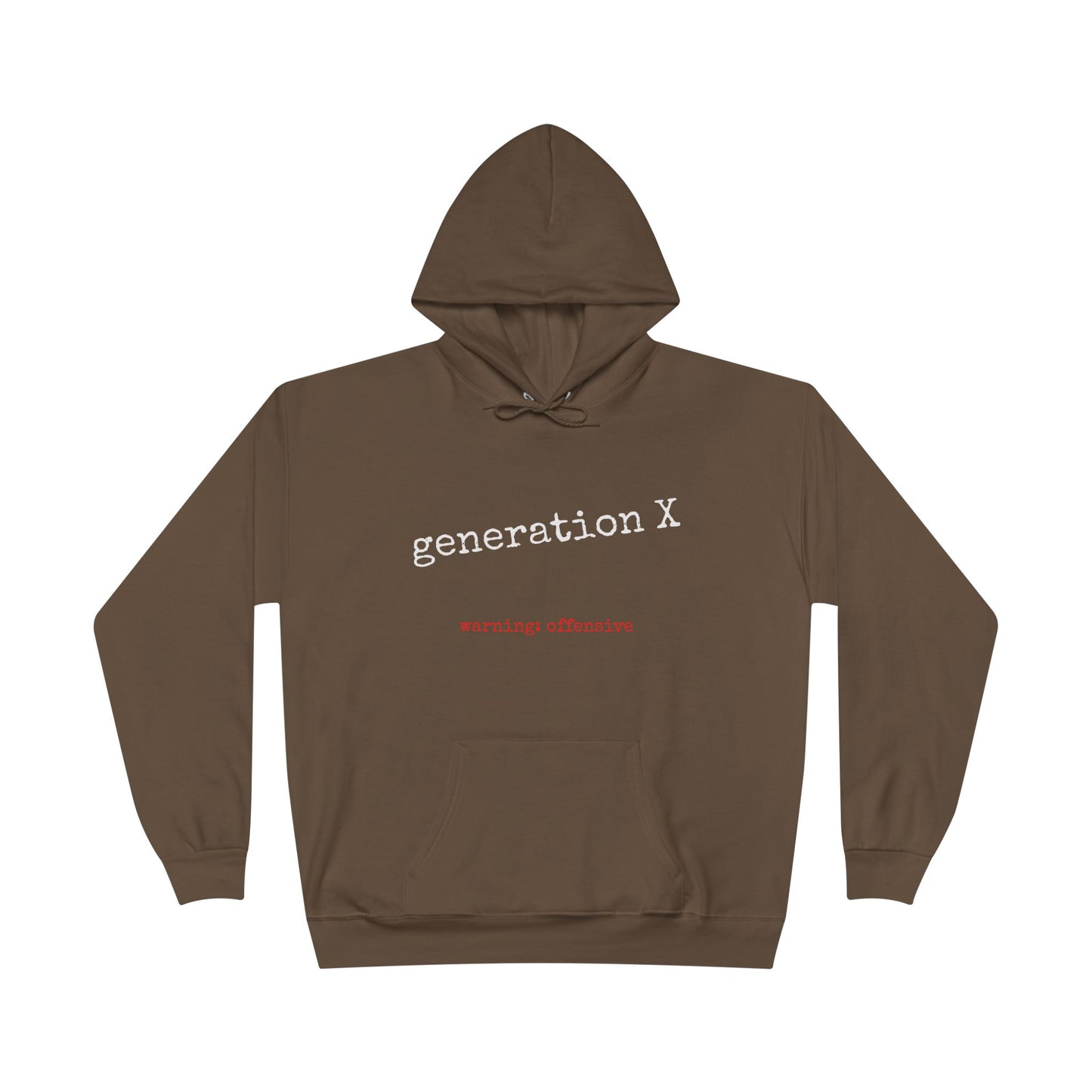 gen x unisex hoodie (available in 8 colors)