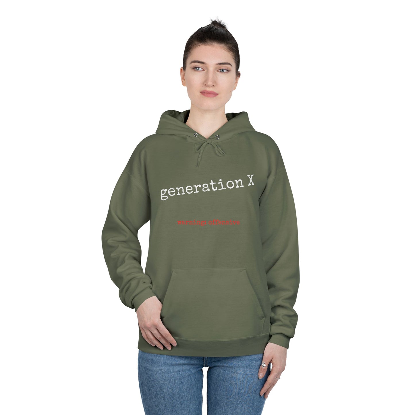 gen x unisex hoodie (available in 8 colors)