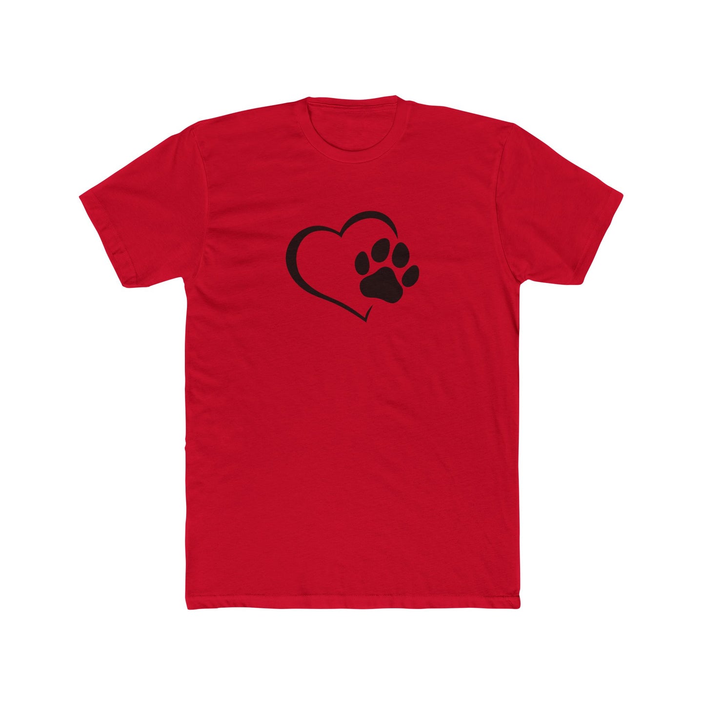 paw print t shirt (available in 16 colors)