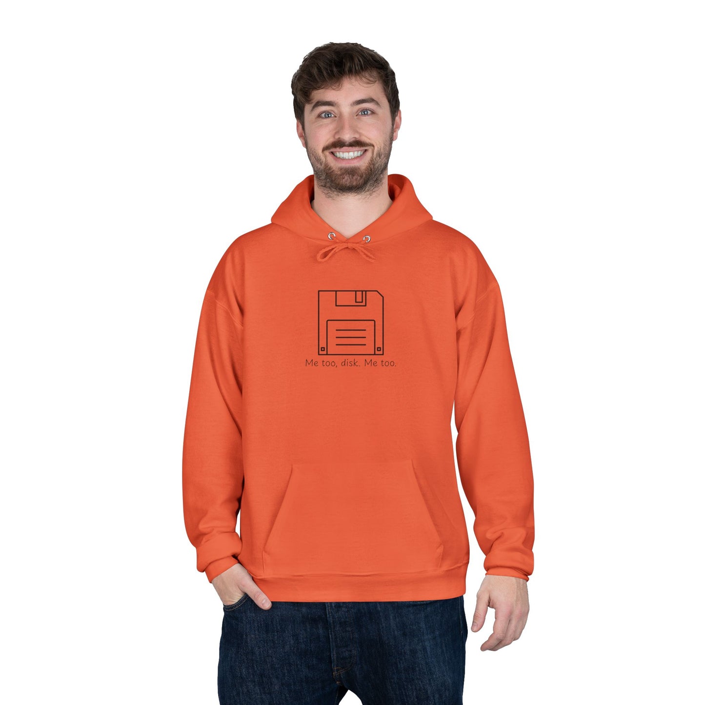 floppy disk unisex hoodie (available in 13 colors)