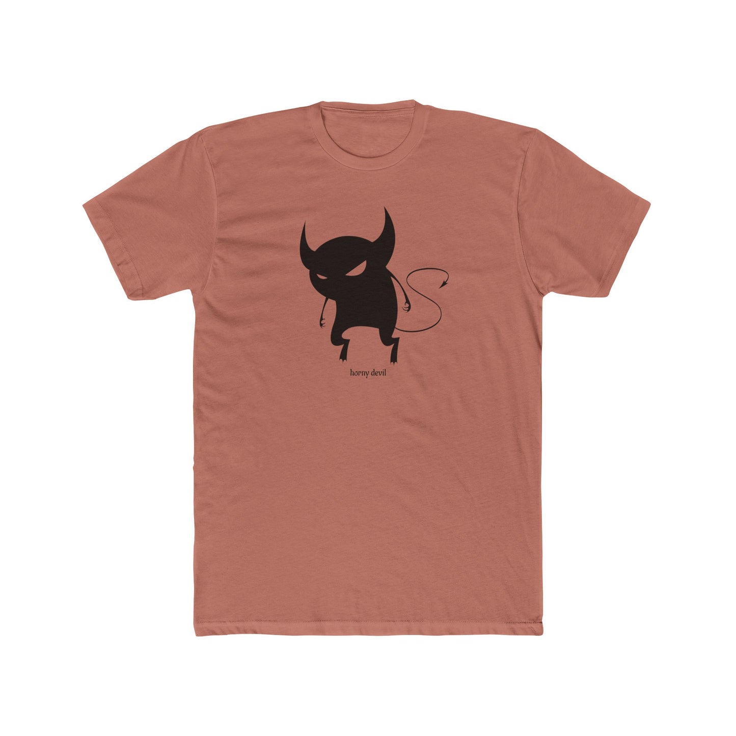 horny devil t shirt (available in 11 colors)