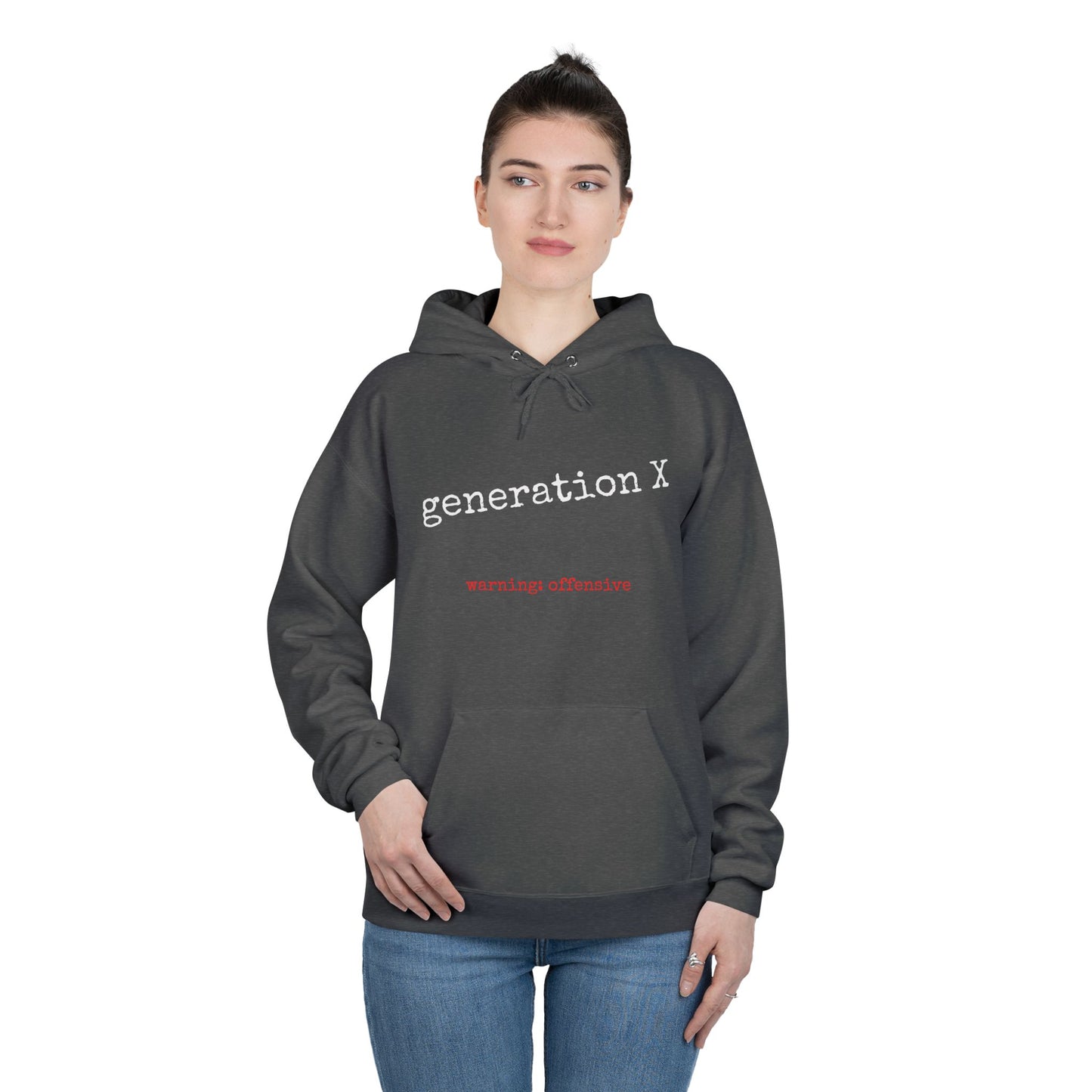 gen x unisex hoodie (available in 8 colors)