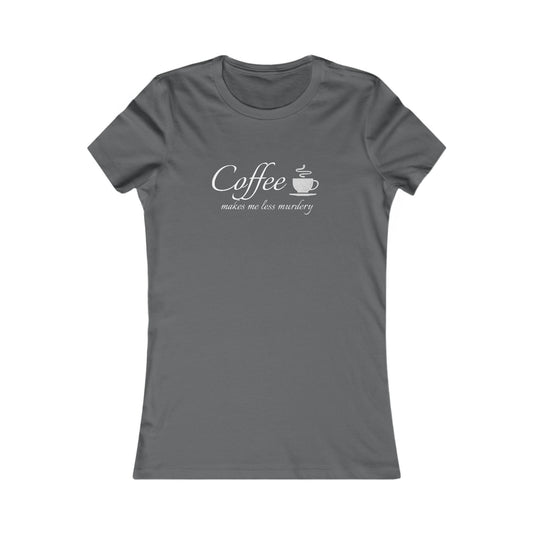 coffee babydoll tee
