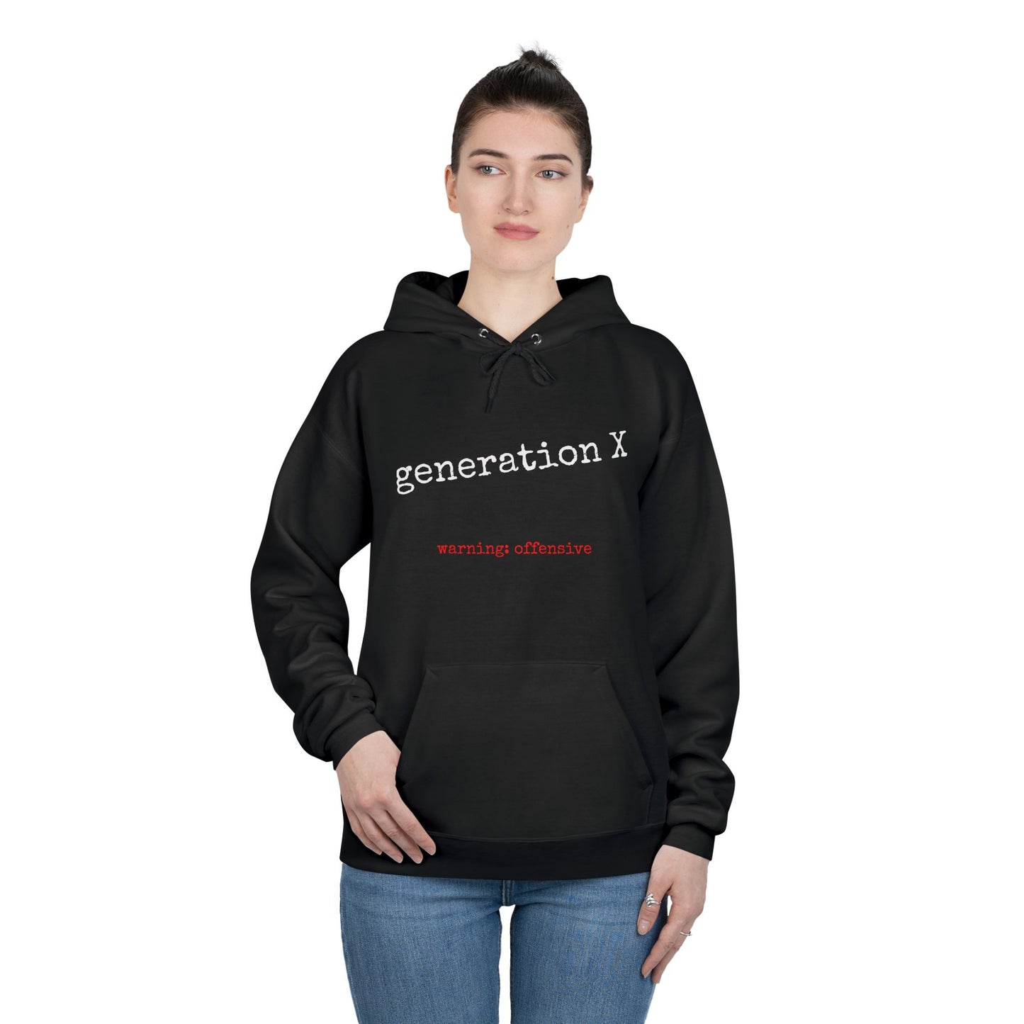 gen x unisex hoodie (available in 8 colors)