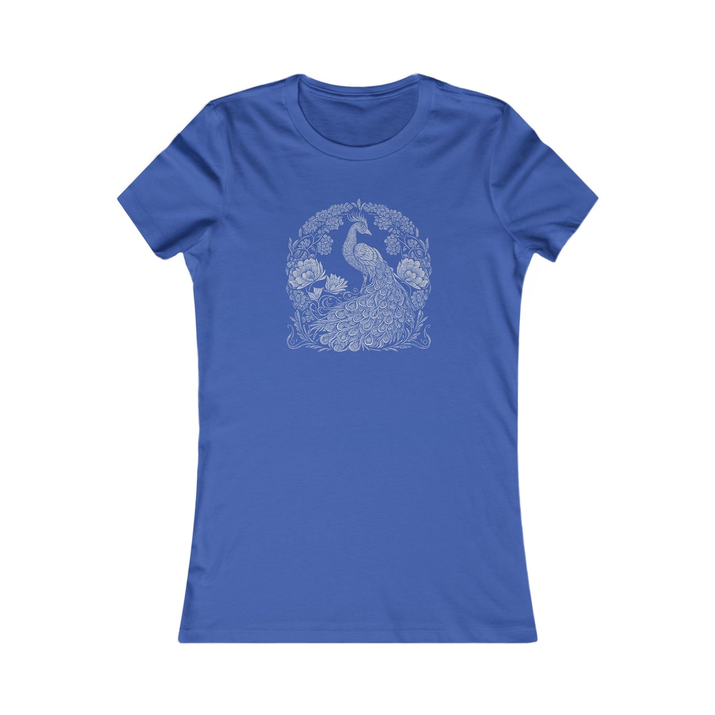 peacock babydoll tee (available in 11 colors)
