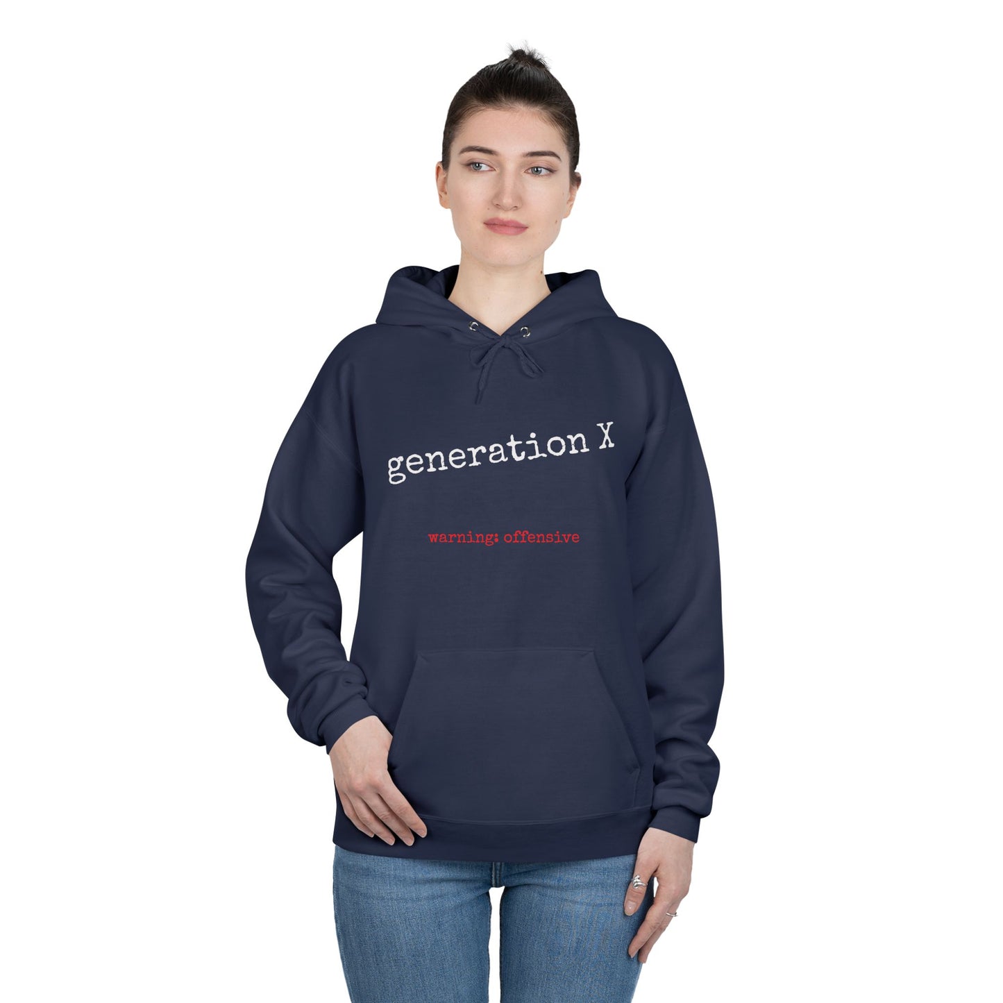 gen x unisex hoodie (available in 8 colors)