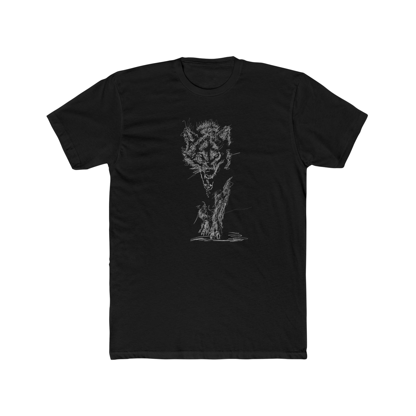 wolf t shirt (available in 6 colors)