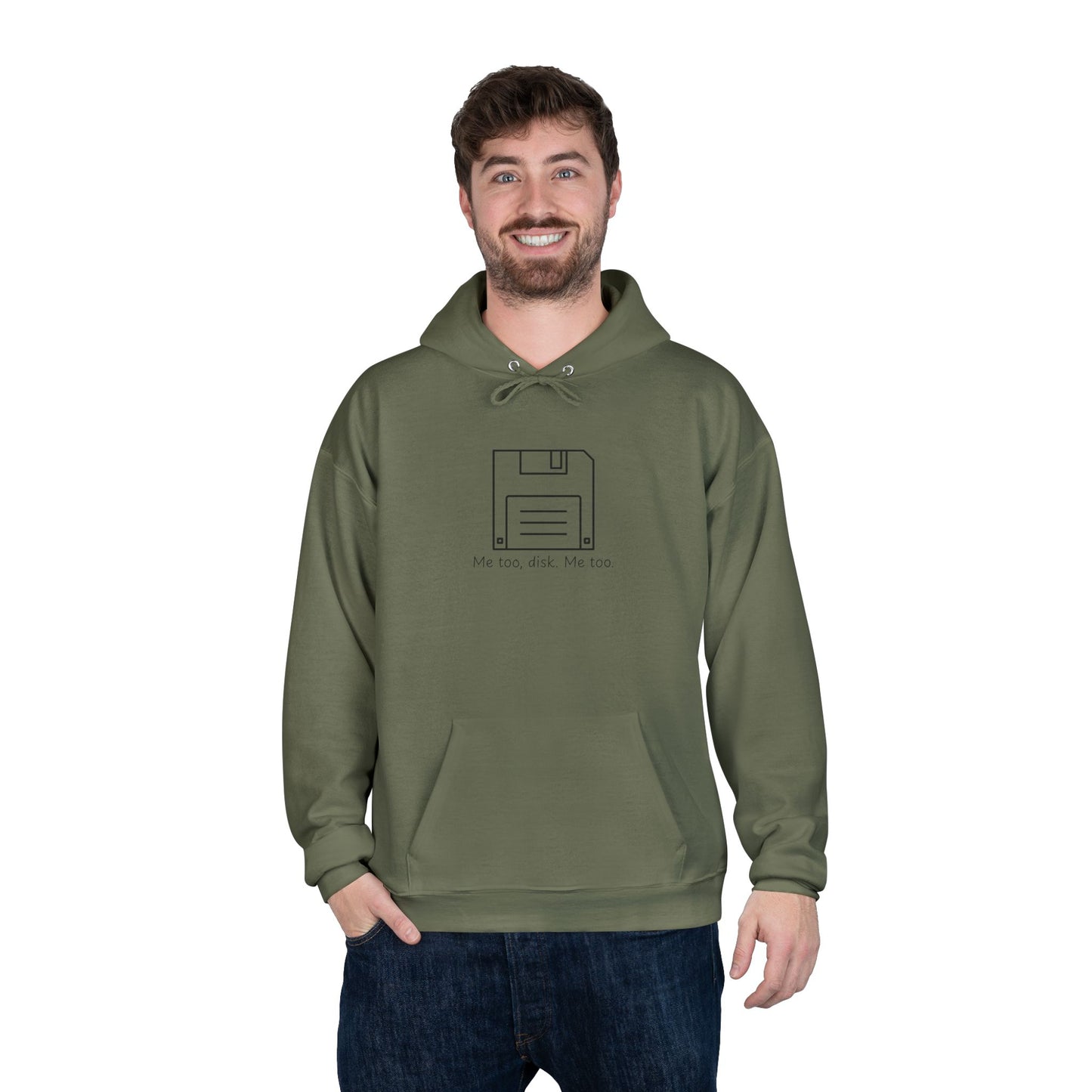 floppy disk unisex hoodie (available in 13 colors)