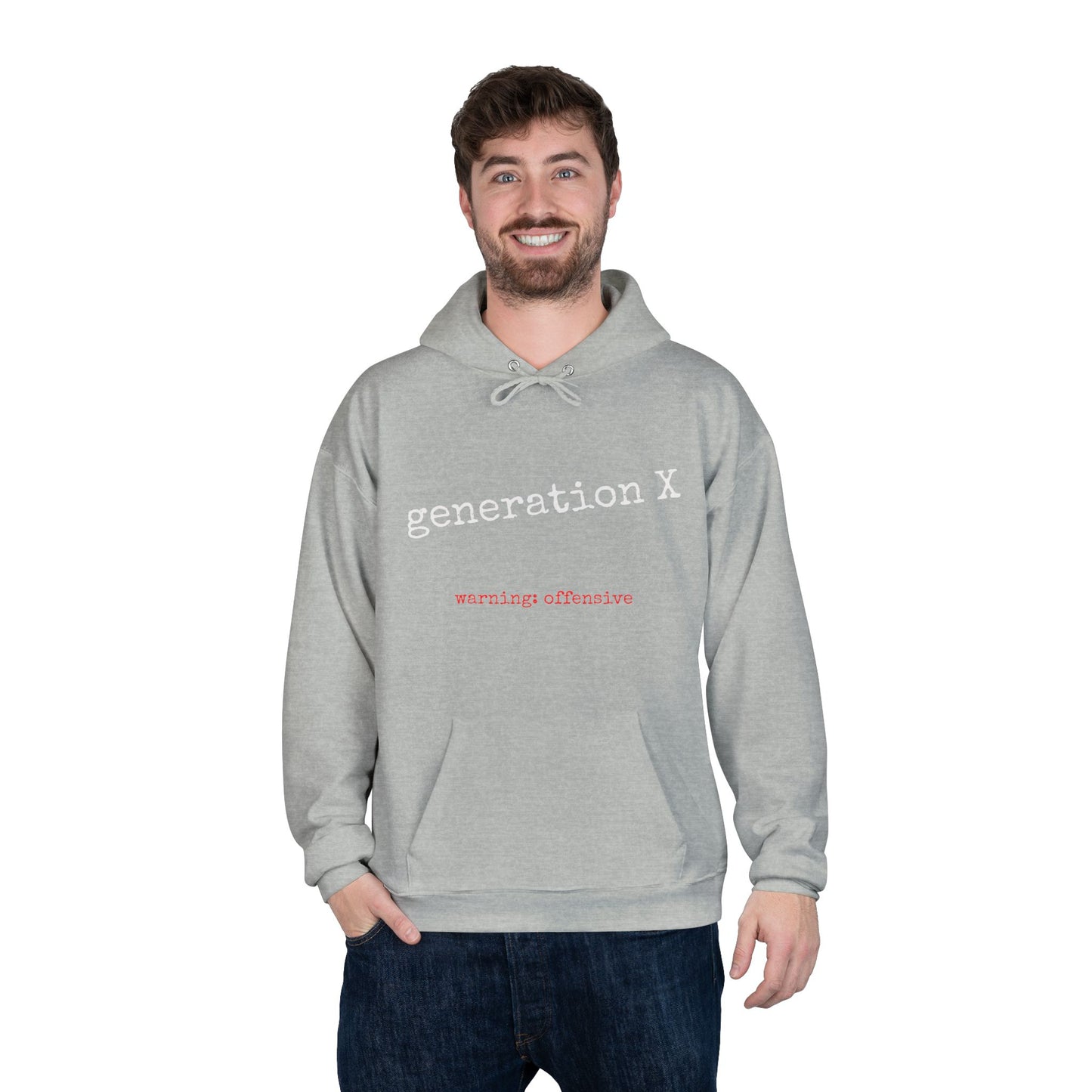 gen x unisex hoodie (available in 8 colors)