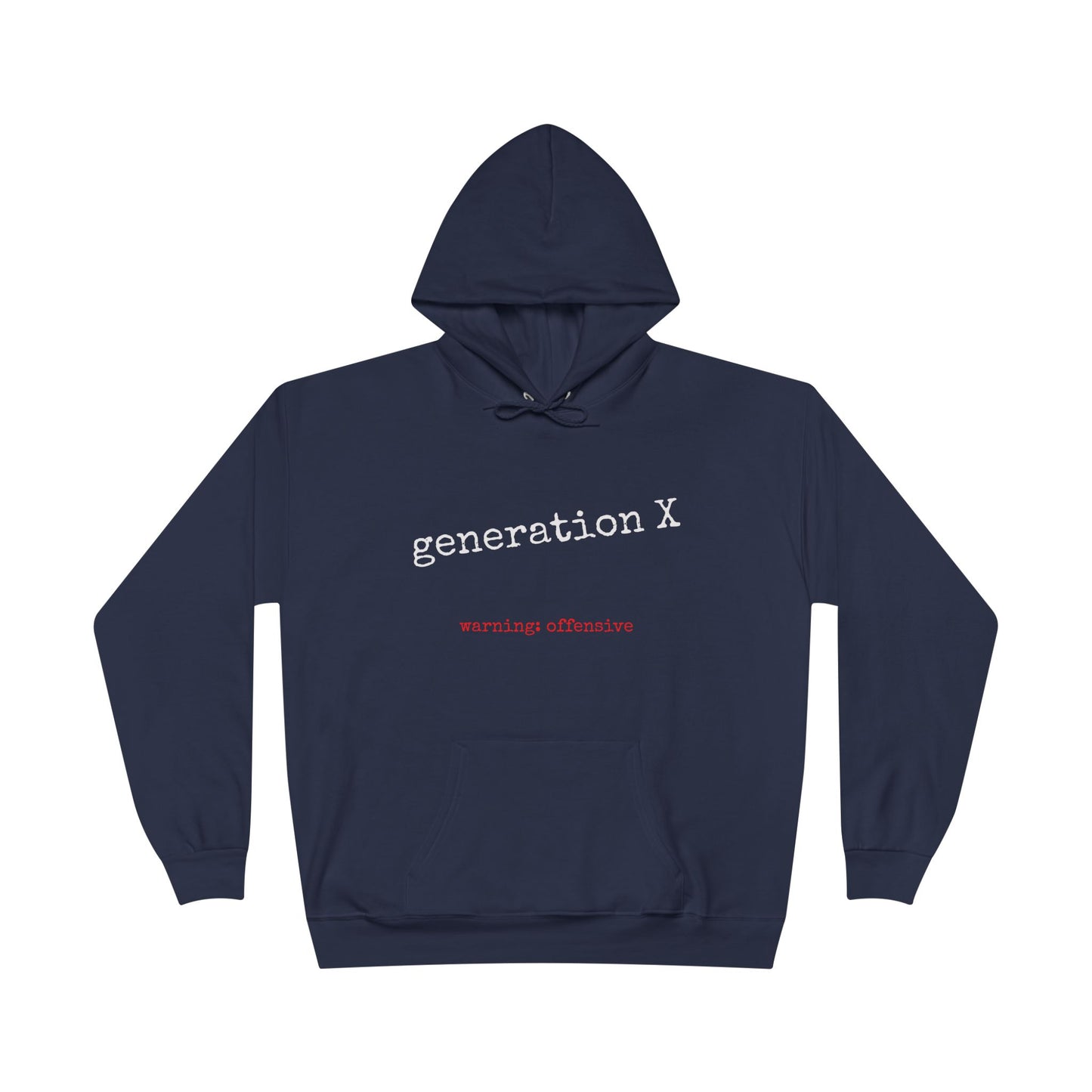 gen x unisex hoodie (available in 8 colors)